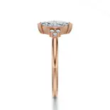 Pierścionek z diamentem markiza różowe złoto SBPZ_062